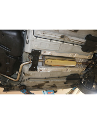 Skoda Citigo/ VW UP Silenziatore posteriore – senza Terminali di scarico (Cod. F-SK100001-ESD)