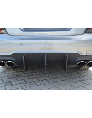 DIFFUSORE POSTERIORE v.1 Mercedes C W204 AMG-Line (FACELIFT) (Cod. M-MEC204AMGLINECNC-RS2B)