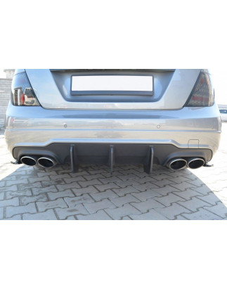 DIFFUSORE POSTERIORE v.2 Mercedes C W204 AMG-Line (FACELIFT) (Cod. M-MEC204AMGLINECNC-RS3B)