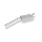 Audi A4 quattro B9 Mid silencer (Cod. F-AU121000-MSD)