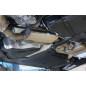Audi A4 quattro B9 Mid silencer (Cod. F-AU121000-MSD)