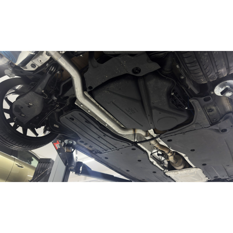 VW Golf 8 GTD Tubo di collegamento 70mm (Cod. F-VW057050-VBR)