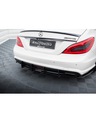 DIFFUSORE POSTERIORE MERCEDES CLS C218 AMG LINE (Cod. M-ME-CLS-218-CNC-RS1A)