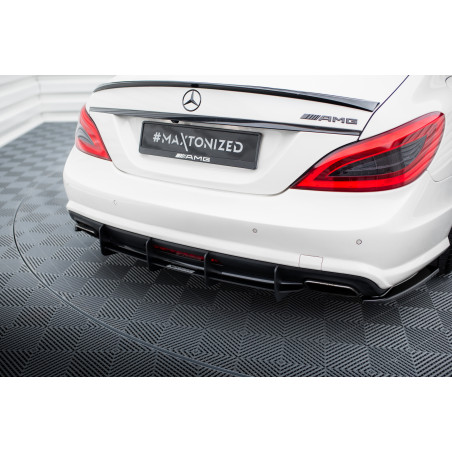 DIFFUSORE POSTERIORE MERCEDES CLS C218 AMG LINE (Cod. M-ME-CLS-218-CNC-RS1A)