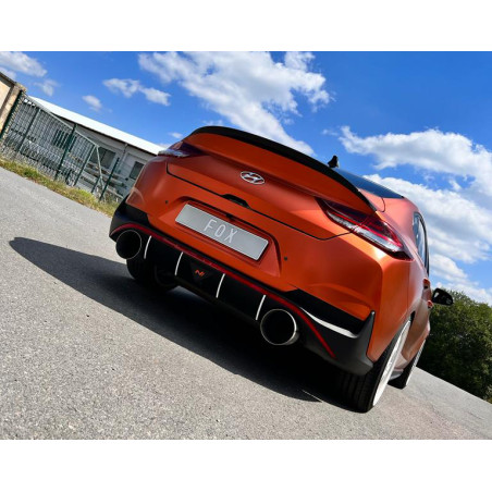 Hyeai i30N Fastback Facelift terminali di scarico per the original sil (Cod. F-HY141040-SO)