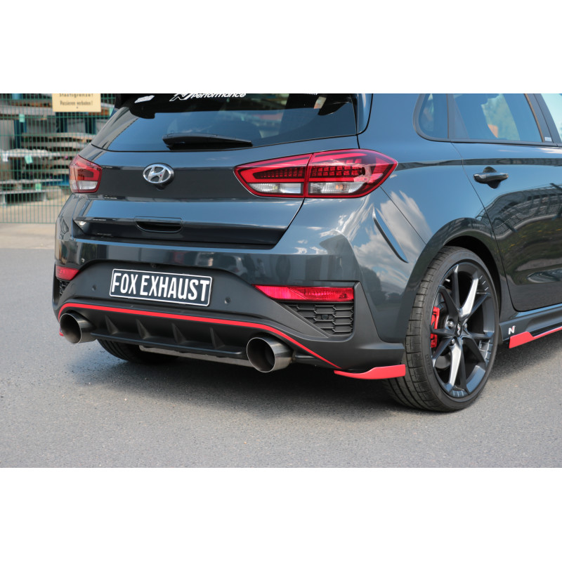 Hyeai i30N Facelift terminali di scarico per the original silencer – 1 (Cod. F-HY141050-097)