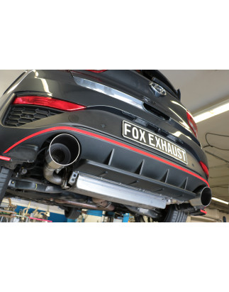 Hyeai i30N Facelift terminali di scarico per the original silencer – 1 (Cod. F-HY141050-097)