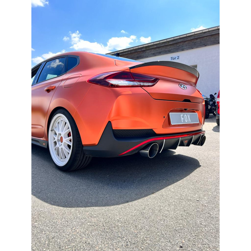 Hyeai i30N Fastback Facelift terminali di scarico per the original sil (Cod. F-HY141040-097)