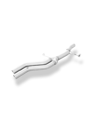 Audi V8 Tipo D11 Silenziatore anteriore tubo sostitutivo (Cod. F-AU020010-VER)