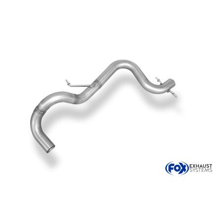 VW Beetle Tipo 16 mid silencer tubo sostitutivo diameter: 70 (Cod. F-VW101010-MER)