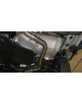 Seat Leon 5F (individual ruota suspension) Silenziatore anteriore re (Cod. F-SE042280-VER)