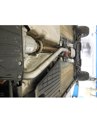 Ford Kuga II – 4x4 Silenziatore posteriore con uscite destra e sinistra (duplex) – 1x100 ty (Cod
