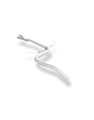 Audi A6 4B Silenziatore anteriore tubo sostitutivo per models con d (Cod. F-AU071010-VER)