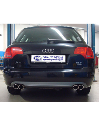 Audi A4 B7 – 1,8l T pair of terminali di scarico per saldatura – 2x88x74 (Cod. F-AU061180-344)