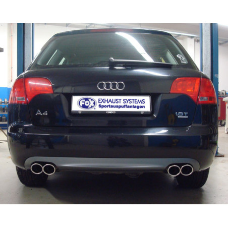 Audi A4 B7 – 1,8l T pair of terminali di scarico per saldatura – 2x88x74 (Cod. F-AU061180-344)