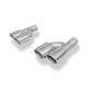 Audi A4 B7 3,0l TDI pair of terminali di scarico per screwing – 2x88x7 (Cod. F-AU061160-344)