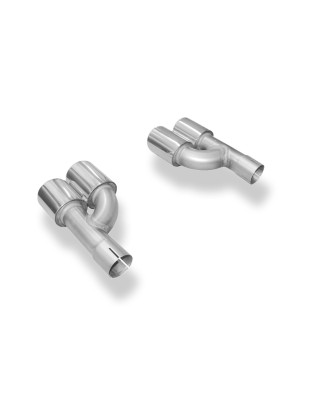 Audi A4 B7 3,0l TDI pair of terminali di scarico per screwing – 2x88x7 (Cod. F-AU061160-344)