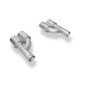 Audi A4 B7 3,0l TDI pair of terminali di scarico per screwing – 2x88x7 (Cod. F-AU061160-344)