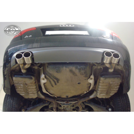Audi A4 B7 – 2,0l TFSI pair of terminali di scarico per screwing i57mm (Cod. F-AU061190-344)