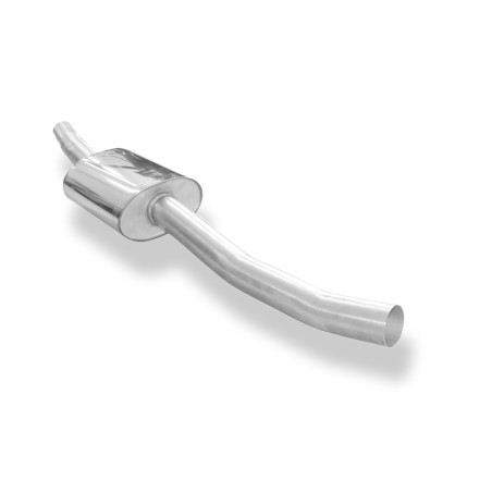 BMW E46 316Ti/ 318Ti Silenziatore anteriore single flow (Cod. F-BM022100-VSD)