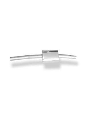 BMW E46 316Ti/ 318Ti Silenziatore anteriore single flow (Cod. F-BM022100-VSD)