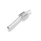 BMW E46 316Ti/ 318Ti Silenziatore anteriore single flow (Cod. F-BM022100-VSD)