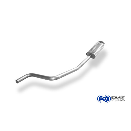 Fiesta VII/ Fiesta VII Sport Petrol Silenziatore anteriore (Cod. F-FO013000-VSD)