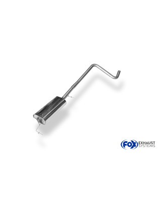 Fiesta VII/ Fiesta VII Sport Petrol Silenziatore anteriore (Cod. F-FO013000-VSD)