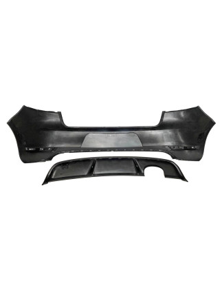 Paraurti Posteriore Volkswagen Golf 6 Look GTI 1 Scarico ABS (Cod. E-TCW52012)