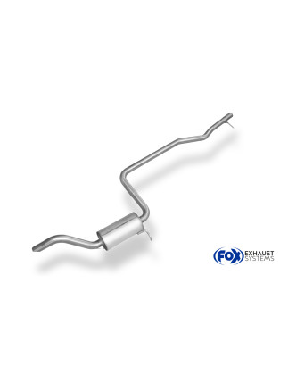 Ford Fiesta GFJ Silenziatore anteriore (Cod. F-FO010000-VSD)
