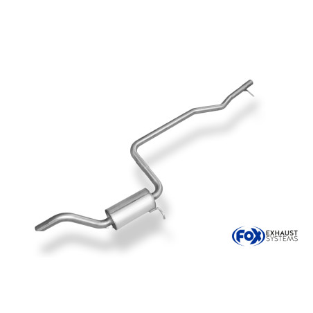 Ford Fiesta GFJ Silenziatore anteriore (Cod. F-FO010000-VSD)