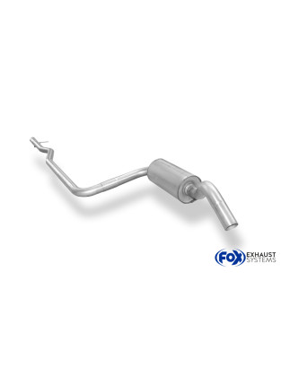 Ford Fiesta GFJ Silenziatore anteriore (Cod. F-FO010000-VSD)
