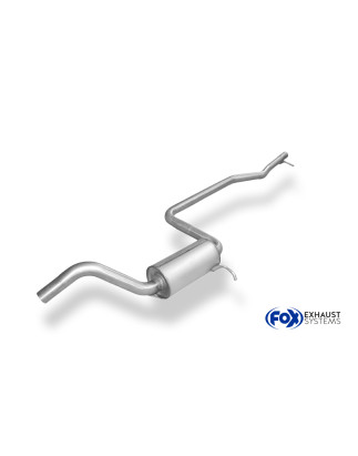 Ford Fiesta GFJ Silenziatore anteriore (Cod. F-FO010000-VSD)