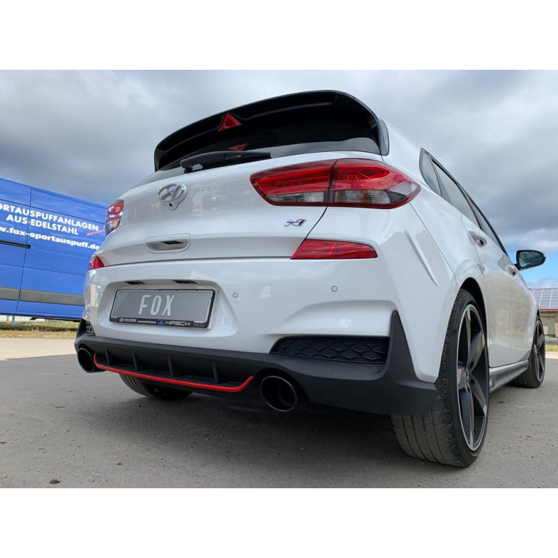 Hyeai i30N Performance Fastback terminali di scarico per the original (Cod. F-HY141030-349SG)