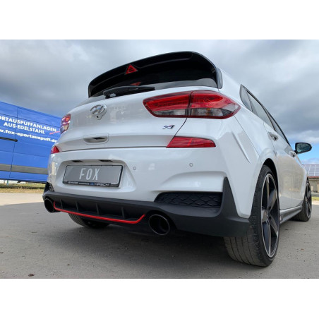 Hyeai i30N Performance Fastback terminali di scarico per the original (Cod. F-HY141030-349SG)