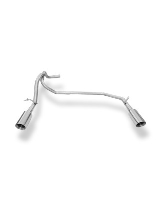 Skoda Citigo/VW UP silenziatore posteriore tubo system destra/sinistra fitted of o (Cod. F-SK100000-