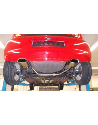 Skoda Citigo/VW UP silenziatore posteriore tubo system destra/sinistra fitted of o (Cod. F-SK100000-