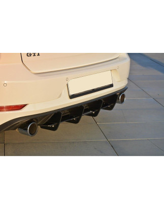 DIFFUSORE POSTERIORE VW GOLF MK7 GTI FACELIFT (Cod. M-VW-GO-7F-GTI-CNC-RS1A)