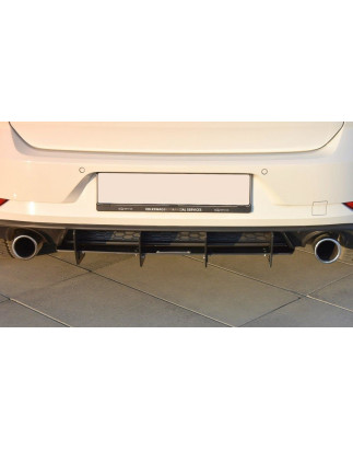 DIFFUSORE POSTERIORE VW GOLF MK7 GTI FACELIFT (Cod. M-VW-GO-7F-GTI-CNC-RS1A)