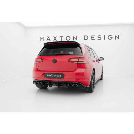 DIFFUSORE POSTERIORE Volkswagen Golf R Mk7 Facelift (Cod. M-VW-GO-7F-R-CNC-RS1A)