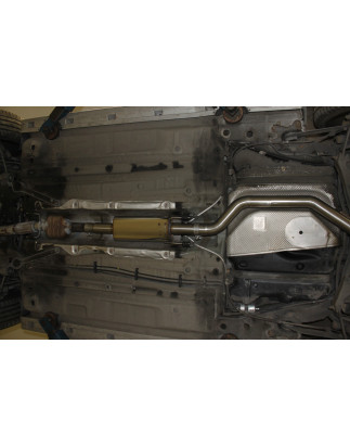 Opel Vectra C OPC Caravan Silenziatore anteriore (Cod. F-OP052060-VSD)