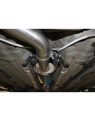 Opel Vectra C OPC Caravan Silenziatore anteriore (Cod. F-OP052060-VSD)