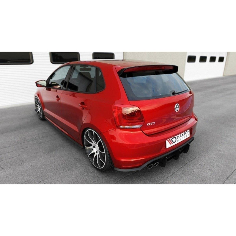 DIFFUSORE POSTERIORE Volkswagen Polo GTI Mk5 Facelift (Cod. M-VW-PO-5F-GTI-CNC-RS1A)