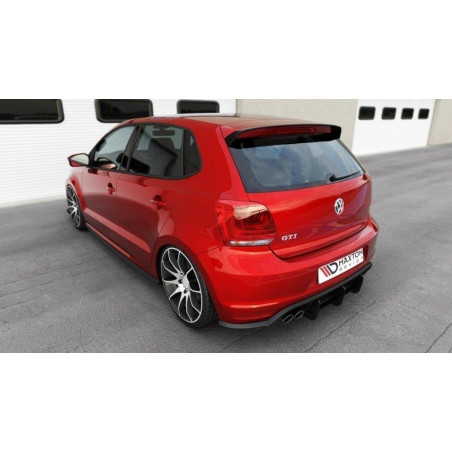 DIFFUSORE POSTERIORE Volkswagen Polo GTI Mk5 Facelift (Cod. M-VW-PO-5F-GTI-CNC-RS1A)