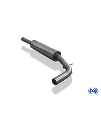 VW Lupo 6X Silenziatore anteriore (Cod. F-VW090020-VSD)