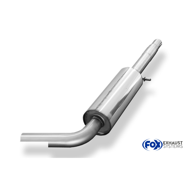 VW Golf IV Silenziatore anteriore zu VW053093-xxx R-32 Look (Cod. F-VW053110-VSD)
