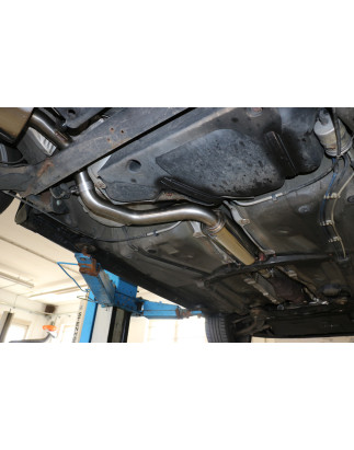 VW Beetle Tipo 1C/ 9C/ 1Y Silenziatore anteriore – pipe diameter: 63 (Cod. F-VW100020-VSD)