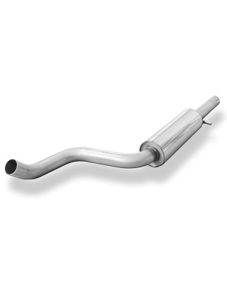 VW Beetle Tipo 1C/ 9C/ 1Y Silenziatore anteriore – pipe diameter: 63 (Cod. F-VW100020-VSD)
