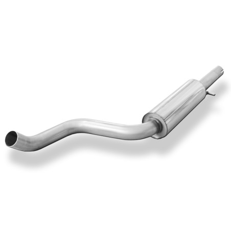 VW Beetle Tipo 1C/ 9C/ 1Y Silenziatore anteriore – pipe diameter: 63 (Cod. F-VW100020-VSD)