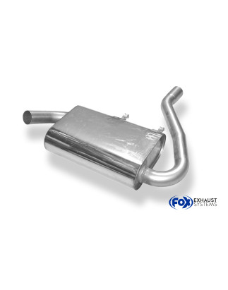 VW Corrado G60 mid silencer (Cod. F-VW070050-MSD)